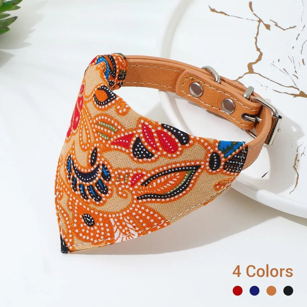 Adjustable Pets Bandana Collar 
