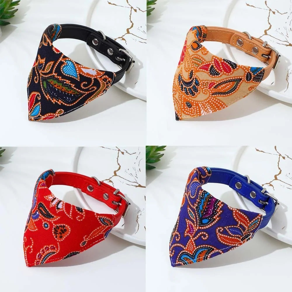 Adjustable Pets Bandana Collar 