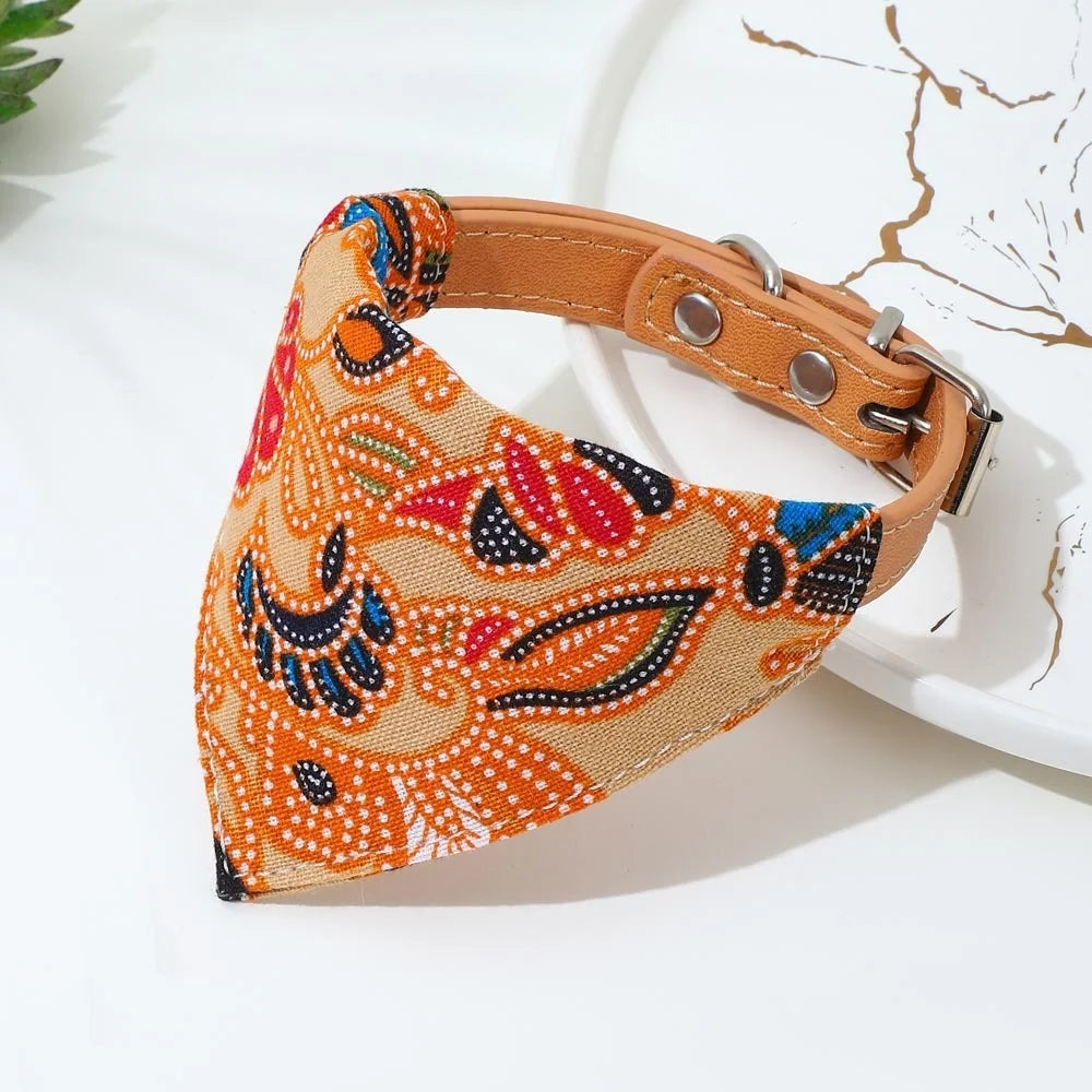 Adjustable Pets Bandana Collar 